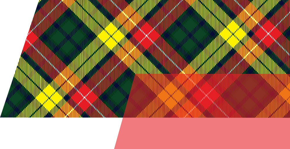 Plaid Angle Red