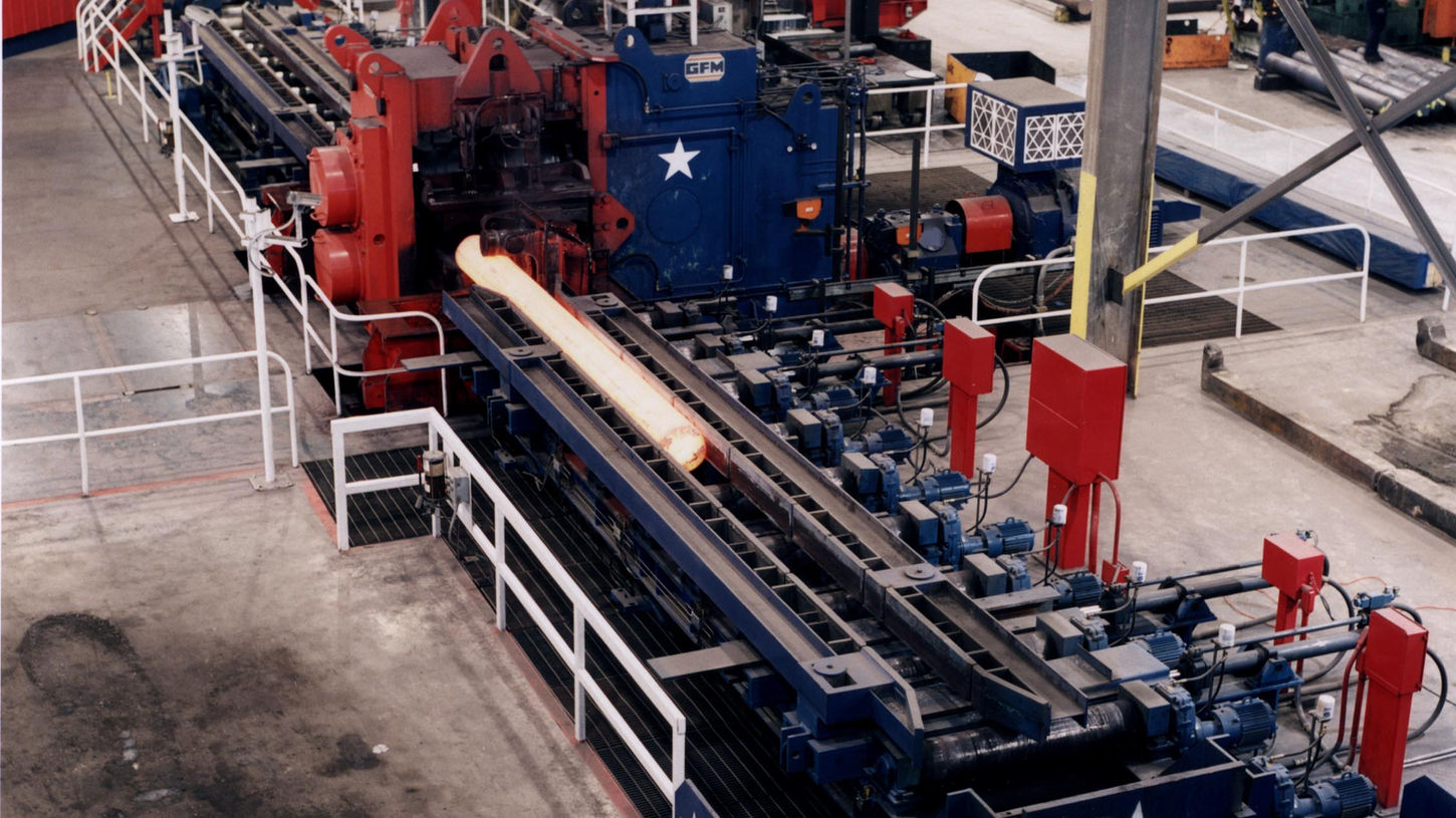 Bar rolling machine