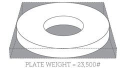 Cast bearing component